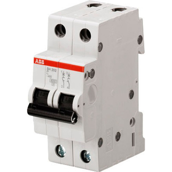 Автоматический выключатель ABB SH202L 2P 16А (С) 4,5kA - Электрика, НВА - Модульное оборудование - Автоматические выключатели - . Магазин оборудования для автономного и резервного электропитания Ekosolar.ru в Долгопрудном