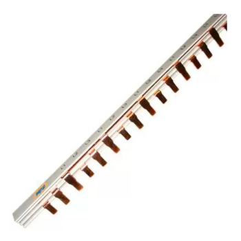 Шина соединительная PIN 3-фазная 63А (1м) Энергия, 5 шт - Электрика, НВА - Щитки и аксессуары для монтажа - Шины нулевые - . Магазин оборудования для автономного и резервного электропитания Ekosolar.ru в Долгопрудном