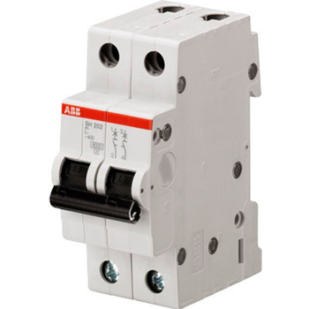 Автоматический выключатель ABB SH202L 2P 25А (С) 4,5kA - Электрика, НВА - Модульное оборудование - Автоматические выключатели - . Магазин оборудования для автономного и резервного электропитания Ekosolar.ru в Долгопрудном