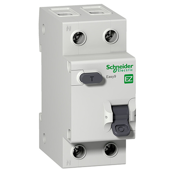 Дифференциальный автоматический выключатель Schneider Electric EASY 9 1P+N 32А 30мА C AC 4,5 кА - Электрика, НВА - Модульное оборудование - Дифференциальные автоматы - . Магазин оборудования для автономного и резервного электропитания Ekosolar.ru в Долгопрудном