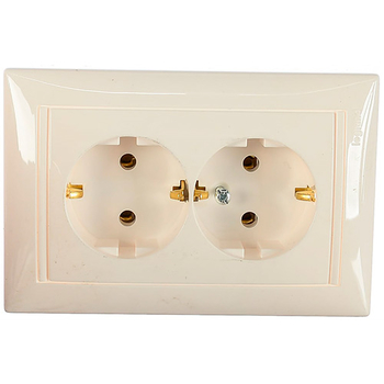 Розетка Legrand Valena 2X2К+З в сборе белая - Электрика, НВА - Выключатели и розетки - Розетки - . Магазин оборудования для автономного и резервного электропитания Ekosolar.ru в Долгопрудном